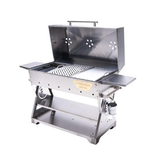 GrillSymbol kolgrill Chef XXL Silver GrillSymbol kolgrill Chef XXL Silver
