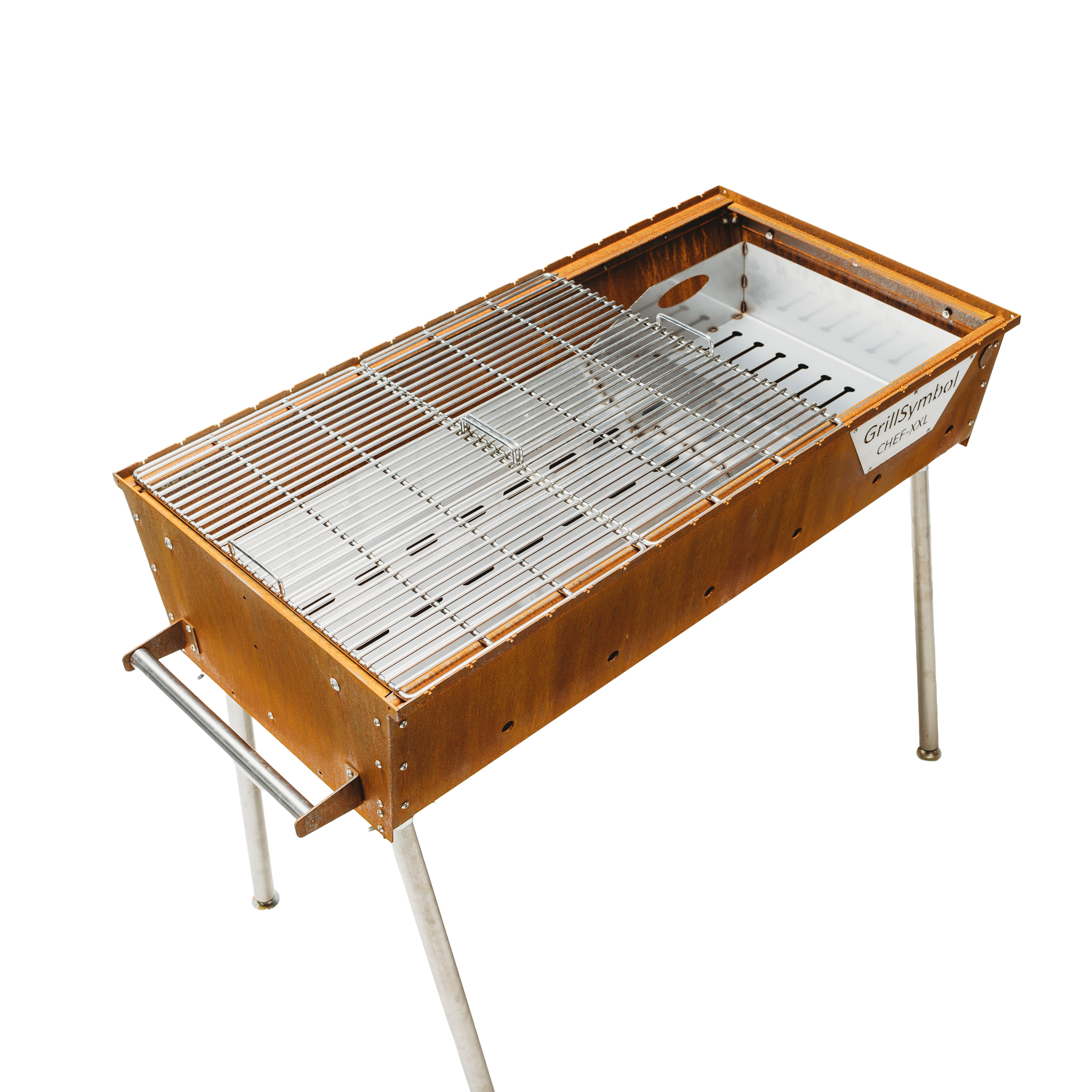 GrillSymbol Naked Chef XXL kolgrill Tillbehör ingår, värde 3170 kronor GrillSymbol Naked Chef XXL kolgrill Tillbehör ingår, värde 3170 kronor