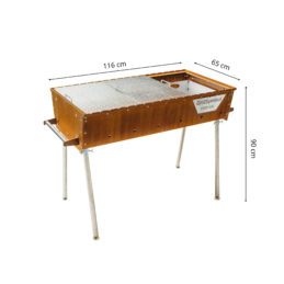 GrillSymbol Naked Chef XXL kolgrill Tillbehör ingår, värde 3170 kronor GrillSymbol Naked Chef XXL kolgrill Tillbehör ingår, värde 3170 kronor