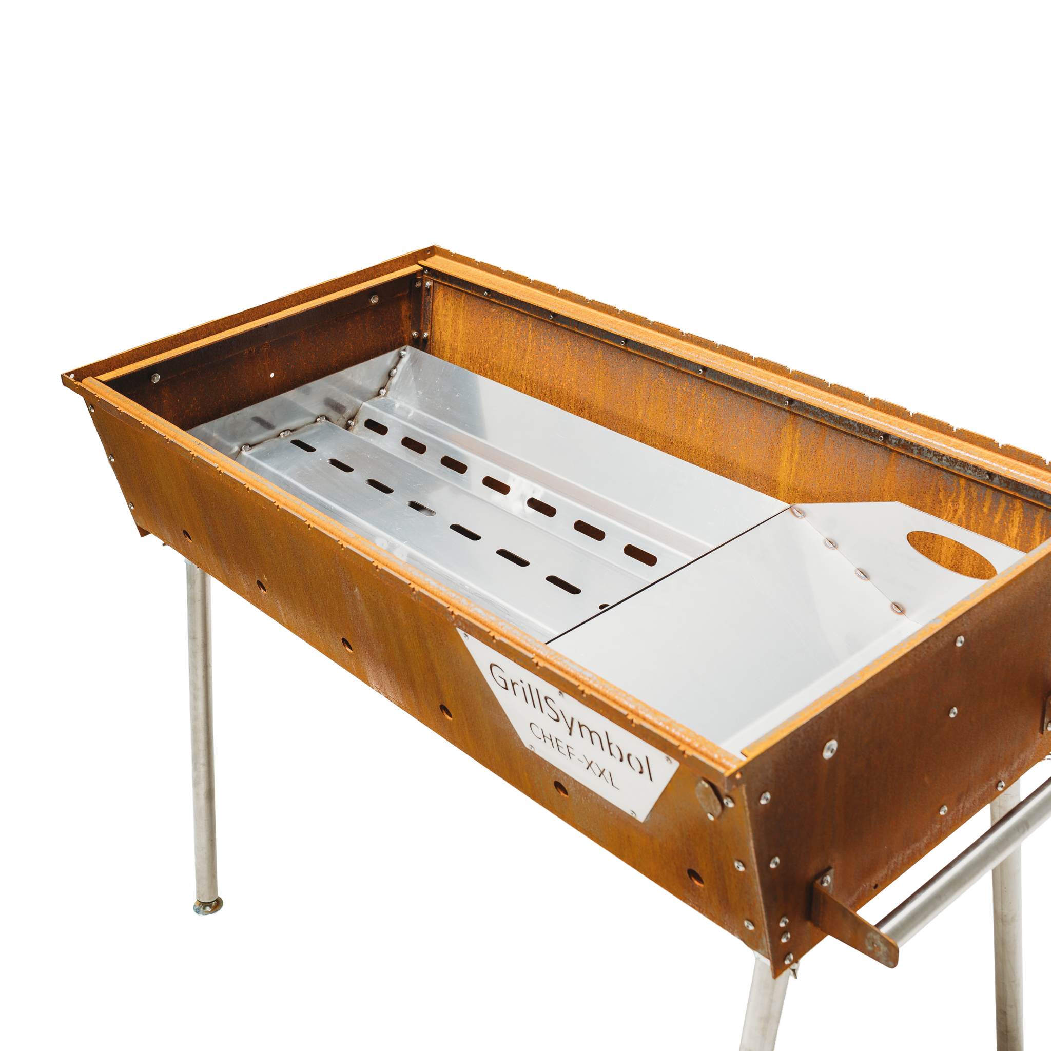 GrillSymbol Naked Chef XXL kolgrill Tillbehör ingår, värde 3170 kronor GrillSymbol Naked Chef XXL kolgrill Tillbehör ingår, värde 3170 kronor