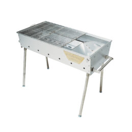 GrillSymbol kolgrill Naked Chef XXL Silver