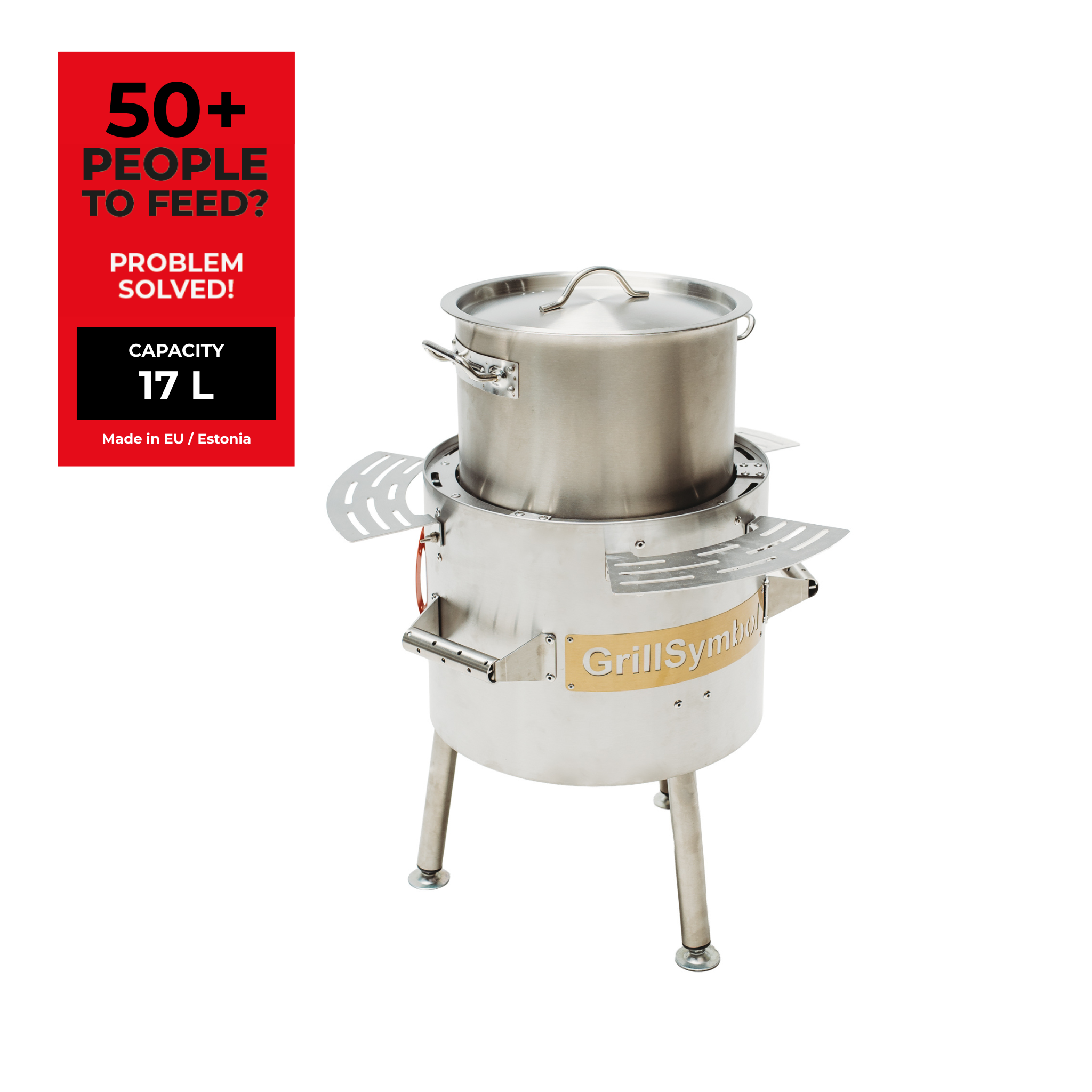 GrillSymbol Soppstation med gasolbrännare 17 L GrillSymbol Soppstation med gasolbrännare 17 L