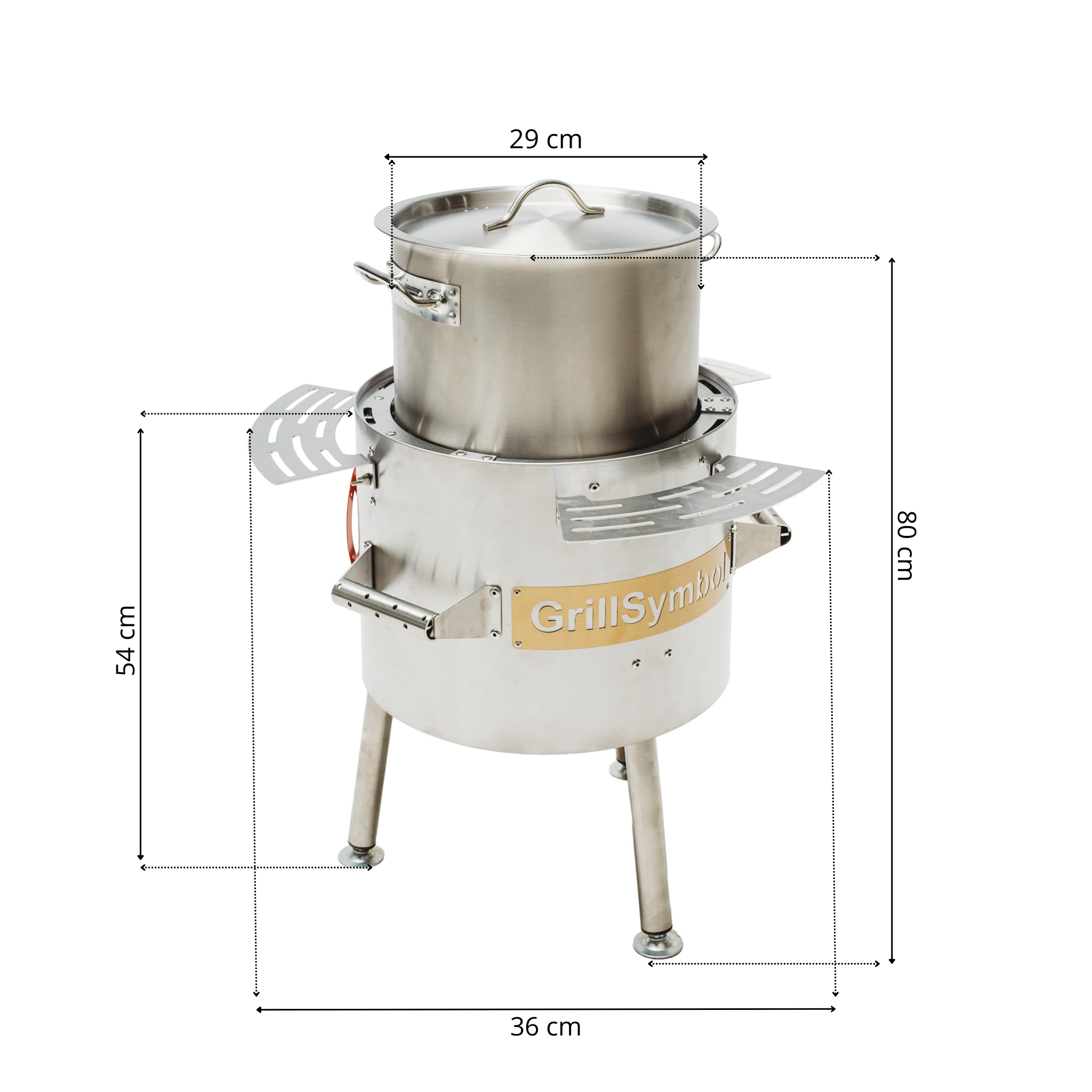 GrillSymbol Soppstation med gasolbrännare 17 L GrillSymbol Soppstation med gasolbrännare 17 L