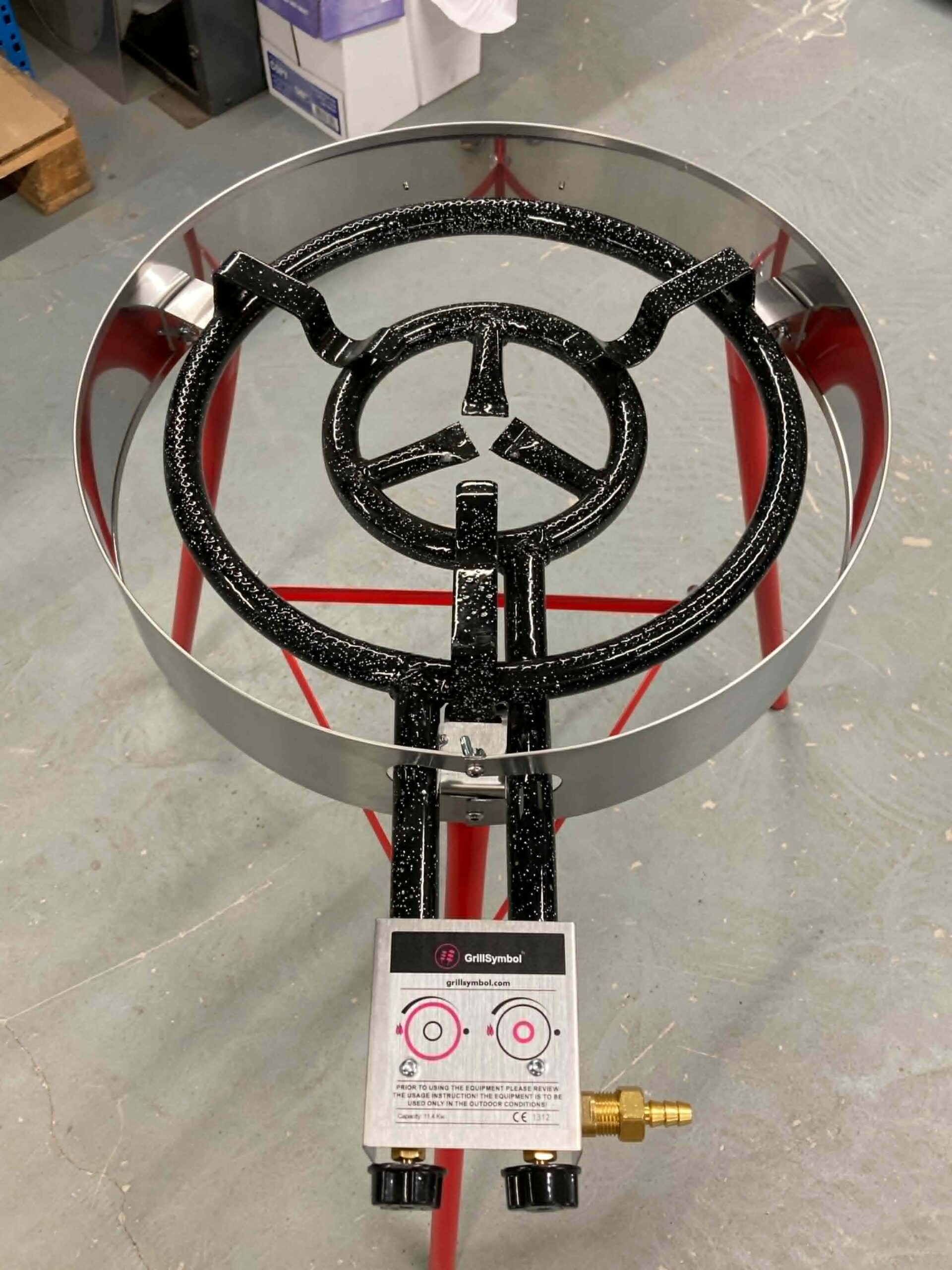 OUTLET GrillSymbol stekhäll gasol Expert-580, ø 58 cm OUTLET GrillSymbol stekhäll gasol Expert-580, ø 58 cm